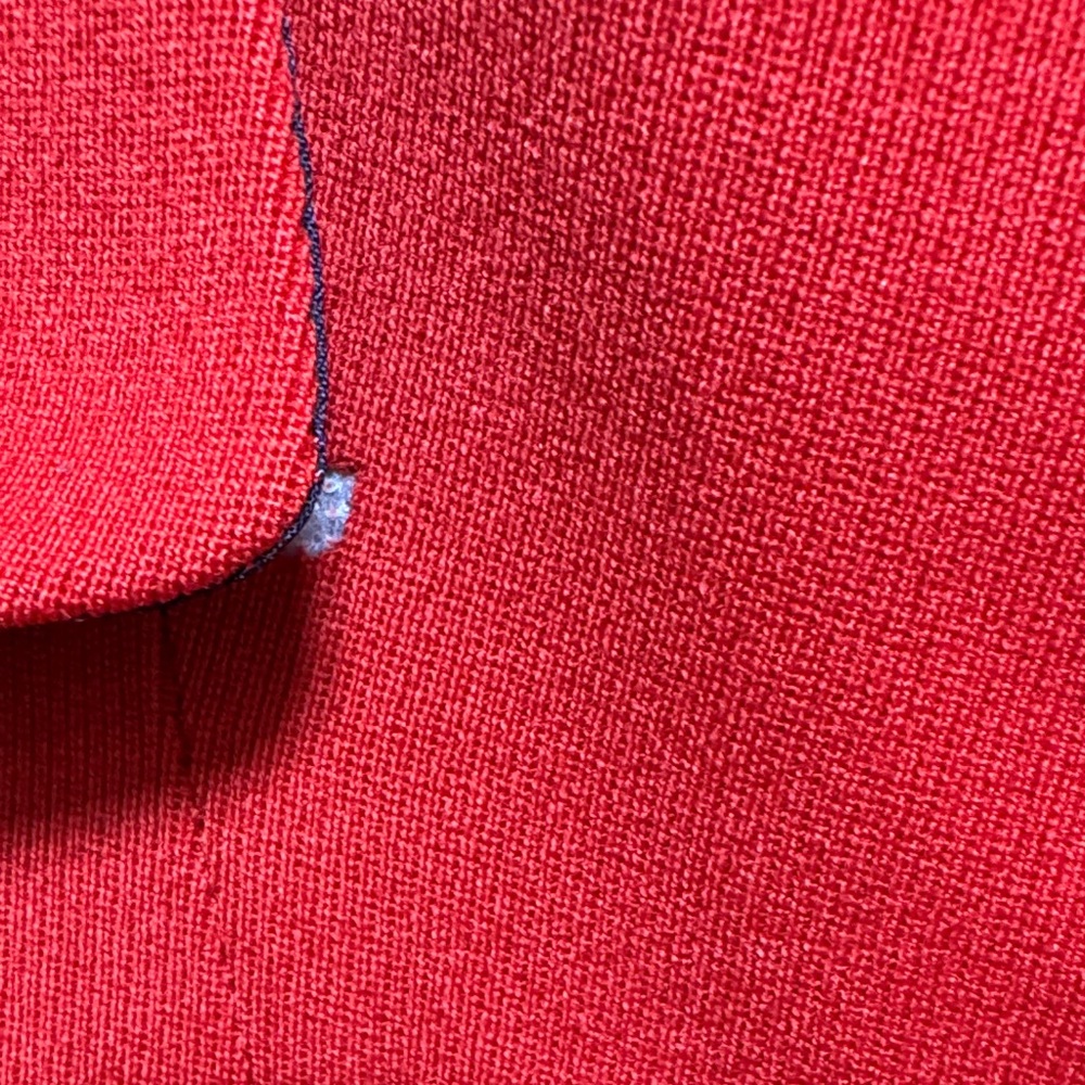 Escada Scarlet Blazer with Midnight Collar - Picture 8 of 16